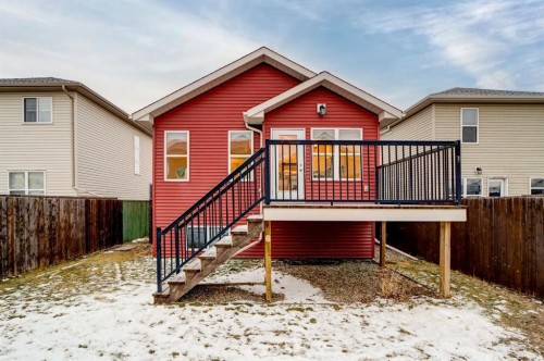 307 Sundance Drive, Coalhurst, AB - Outdoor With Deck Patio Veranda With Exterior