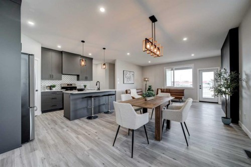 413 Rivergrove Chase West, Lethbridge, AB - Indoor Photo Showing Dining Room