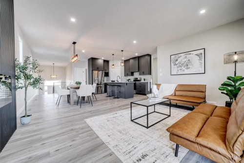 413 Rivergrove Chase West, Lethbridge, AB - Indoor Photo Showing Living Room