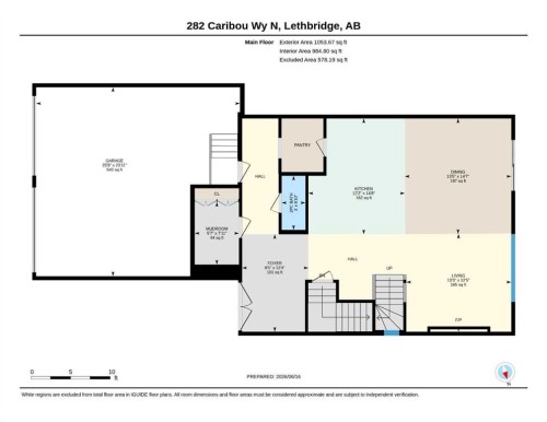 282 Caribou Way North, Lethbridge, AB 