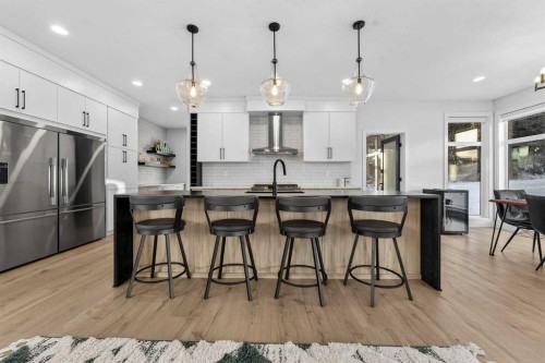 70 Kananaskis Drive, Coleman, AB - Indoor Photo Showing Kitchen With Upgraded Kitchen