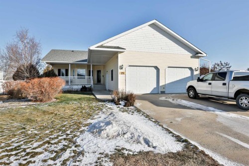 25 S 50 W, Raymond, AB - Outdoor With Deck Patio Veranda