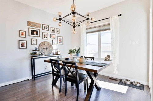 128 Cabot Landing West, Lethbridge, AB - Indoor Photo Showing Dining Room