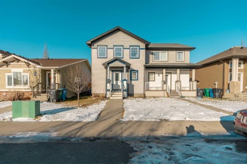 843 Silkstone Close West, Lethbridge, AB - Outdoor With Facade
