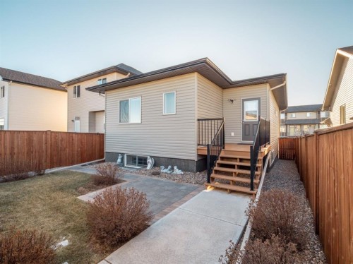 842 Greywolf Run North, Lethbridge, AB - Outdoor With Deck Patio Veranda With Exterior