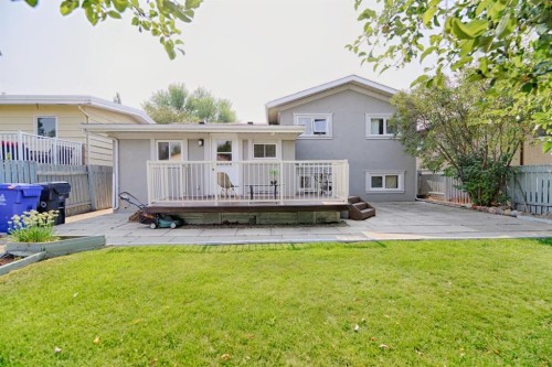 110 Ojibwa Road West, Lethbridge, AB - Outdoor With Deck Patio Veranda
