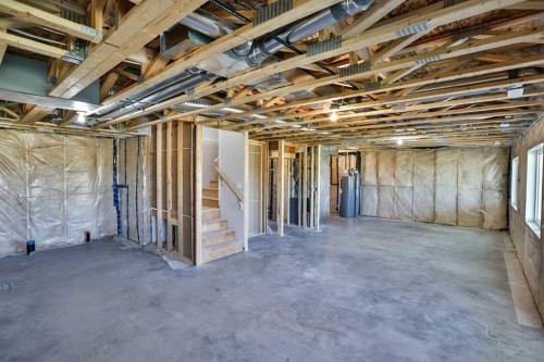 714 Fairways Drive, Vulcan, AB - Indoor Photo Showing Basement