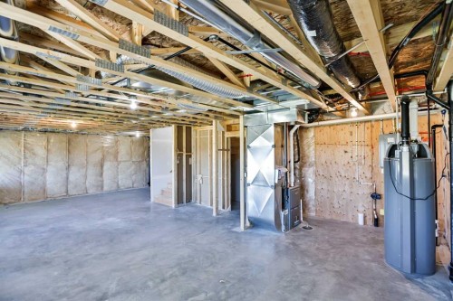 714 Fairways Drive, Vulcan, AB - Indoor Photo Showing Basement