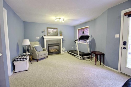 43 Chilcotin Way West, Lethbridge, AB - Indoor With Fireplace