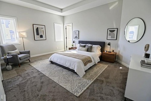 375 Skeena Crescent West, Lethbridge, AB - Indoor Photo Showing Bedroom