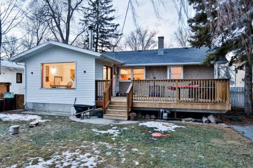 217 3 Street South, Vulcan, AB - Outdoor With Deck Patio Veranda
