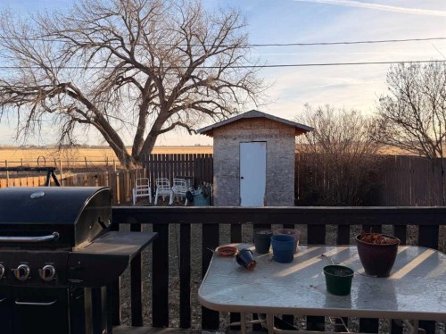 5214 38 Avenue, Taber, AB - Outdoor With Deck Patio Veranda