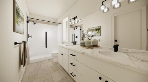 2802 16 Avenue, Coaldale, AB - Indoor Photo Showing Bathroom