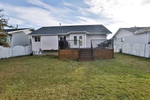 105 Aspen Way, Vulcan, AB - Outdoor With Deck Patio Veranda