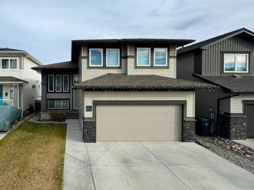 317 Moonlight Way West, Lethbridge, AB - Outdoor With Facade