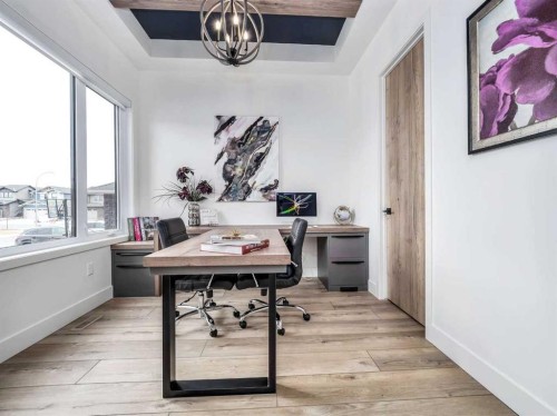 19 Stonecrest Point West, Lethbridge, AB - Indoor Photo Showing Office