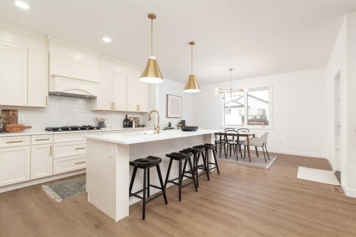 332 Rivergrove Chase West, Lethbridge, AB - Indoor Photo Showing Kitchen With Upgraded Kitchen