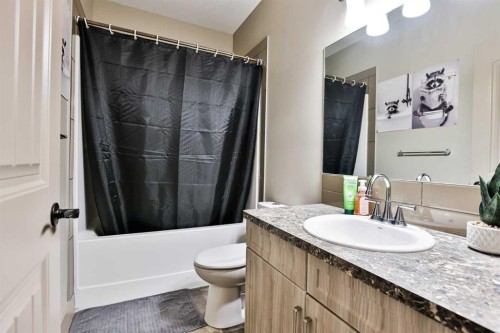 241 Sundance Drive, Coalhurst, AB - Indoor Photo Showing Bathroom