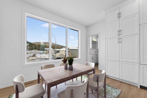 8602 25 Avenue, Coleman, AB - Indoor Photo Showing Dining Room