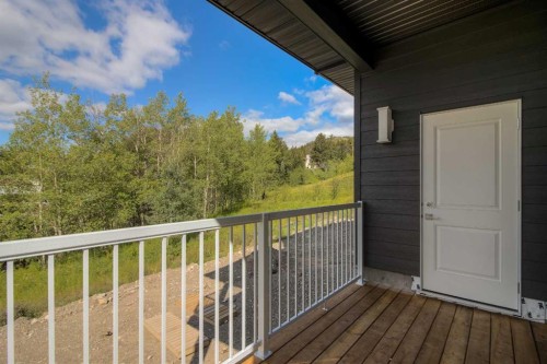 8602 25 Avenue, Coleman, AB - Outdoor With Balcony With Deck Patio Veranda With Exterior