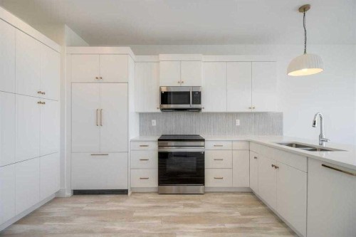 4333 28 Avenue South, Lethbridge, AB - Indoor Photo Showing Kitchen With Double Sink