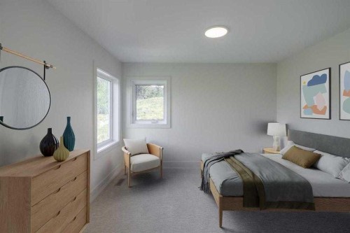 8603 25 Avenue, Coleman, AB - Indoor Photo Showing Bedroom