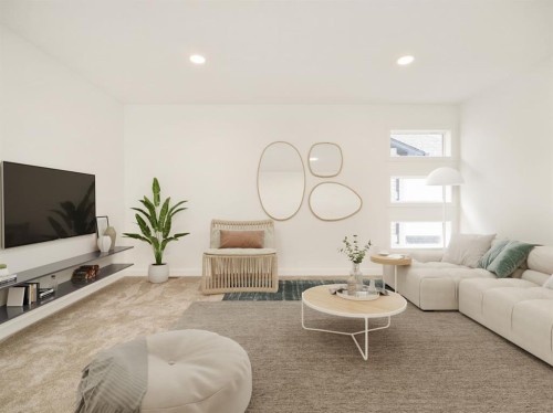 738 Violet Place West, Lethbridge, AB - Indoor Photo Showing Living Room