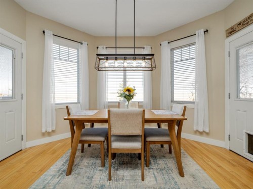 63 Deer Path Meadows, Fort Macleod, AB - Indoor Photo Showing Dining Room