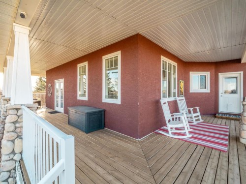 63 Deer Path Meadows, Fort Macleod, AB - Outdoor With Deck Patio Veranda With Exterior