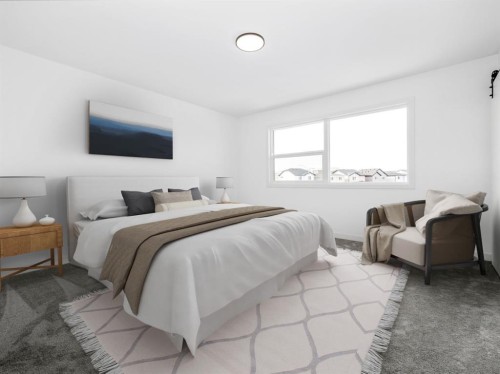 114 Miners Road West, Lethbridge, AB - Indoor Photo Showing Bedroom
