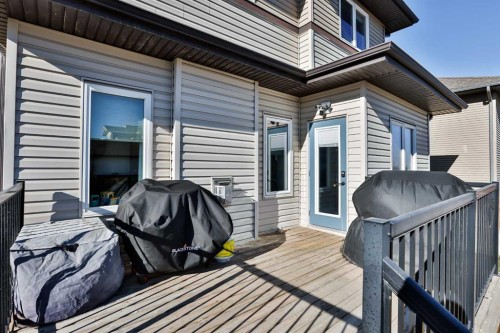 128 Cabot Landing West, Lethbridge, AB - Outdoor With Deck Patio Veranda With Exterior