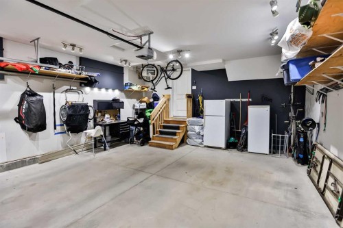 128 Cabot Landing West, Lethbridge, AB - Indoor Photo Showing Garage