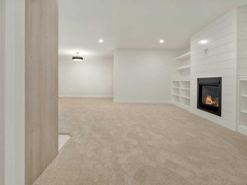 4517 40 Avenue South, Lethbridge, AB - Indoor With Fireplace