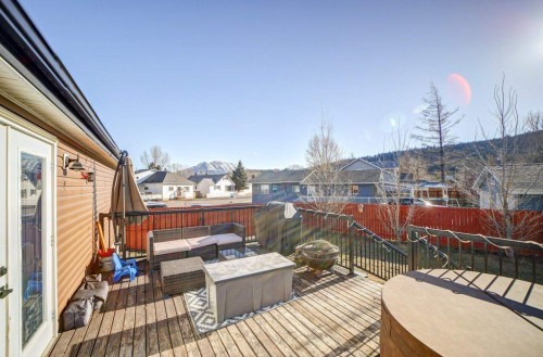 1414 84 Th Street, Coleman, AB - Outdoor With Deck Patio Veranda With Exterior