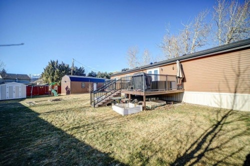 1414 84 Th Street, Coleman, AB - Outdoor With Deck Patio Veranda