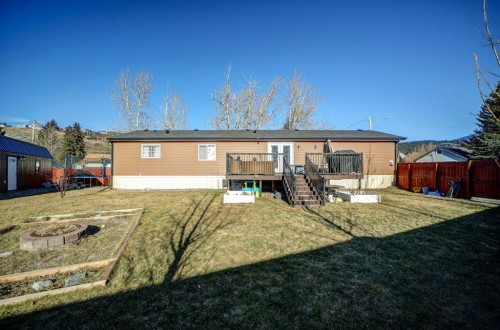 1414 84 Th Street, Coleman, AB - Outdoor With Deck Patio Veranda With Exterior