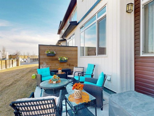 3-402 Highlands Boulevard West, Lethbridge, AB - Outdoor With Deck Patio Veranda With Exterior