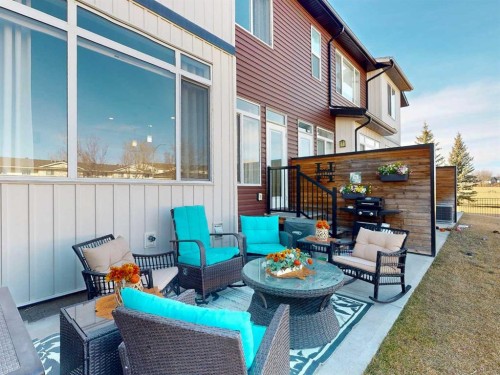 3-402 Highlands Boulevard West, Lethbridge, AB - Outdoor With Deck Patio Veranda With Exterior