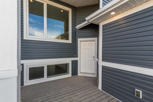 566 Malahat Green West, Lethbridge, AB - Outdoor With Deck Patio Veranda With Exterior