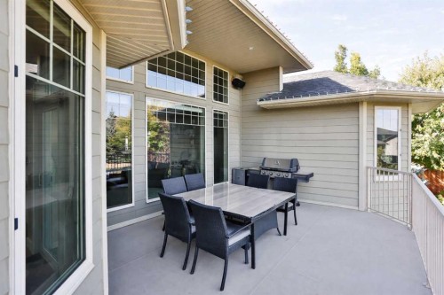 406 Stonecrest Terrace West, Lethbridge, AB - Outdoor With Deck Patio Veranda With Exterior