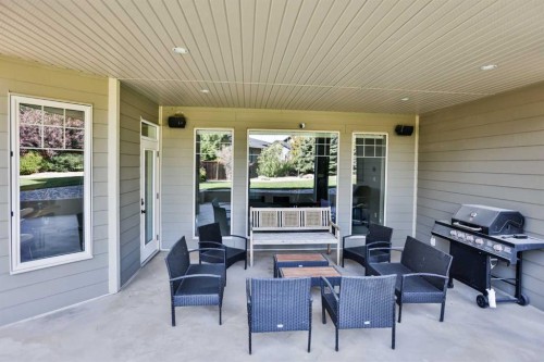 406 Stonecrest Terrace West, Lethbridge, AB - Outdoor With Deck Patio Veranda With Exterior