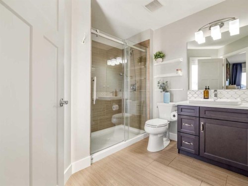 166 Crocus Terrace West, Lethbridge, AB - Indoor Photo Showing Bathroom