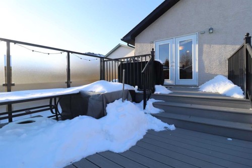 50 Riverbrook Close West, Lethbridge, AB - Outdoor With Deck Patio Veranda With Exterior