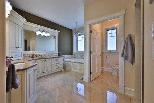 28 Cobblestone Lane, Raymond, AB - Indoor Photo Showing Bathroom