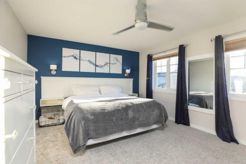 711 Moonlight Crescent West, Lethbridge, AB - Indoor Photo Showing Bedroom