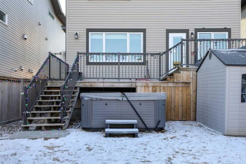 711 Moonlight Crescent West, Lethbridge, AB - Outdoor With Deck Patio Veranda With Exterior