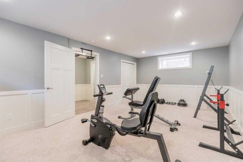 139 Firelight Way West, Lethbridge, AB - Indoor Photo Showing Gym Room