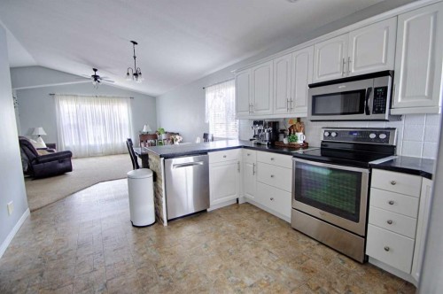 109 3 Avenue East, Barnwell, AB - Indoor Photo Showing Kitchen