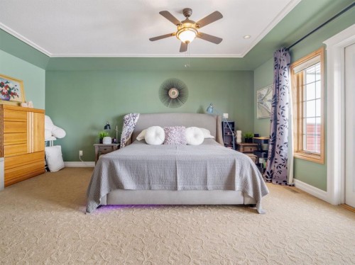 164 Riverstone Boulevard West, Lethbridge, AB - Indoor Photo Showing Bedroom