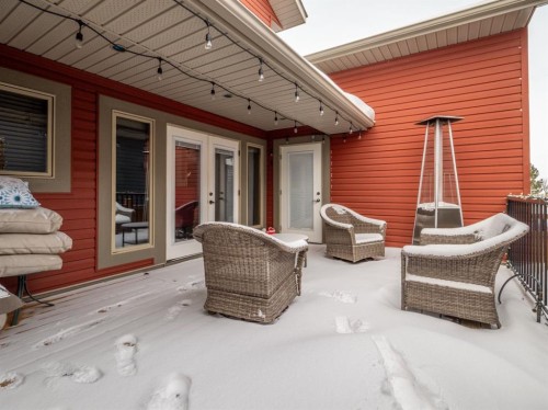 164 Riverstone Boulevard West, Lethbridge, AB - Outdoor With Deck Patio Veranda With Exterior